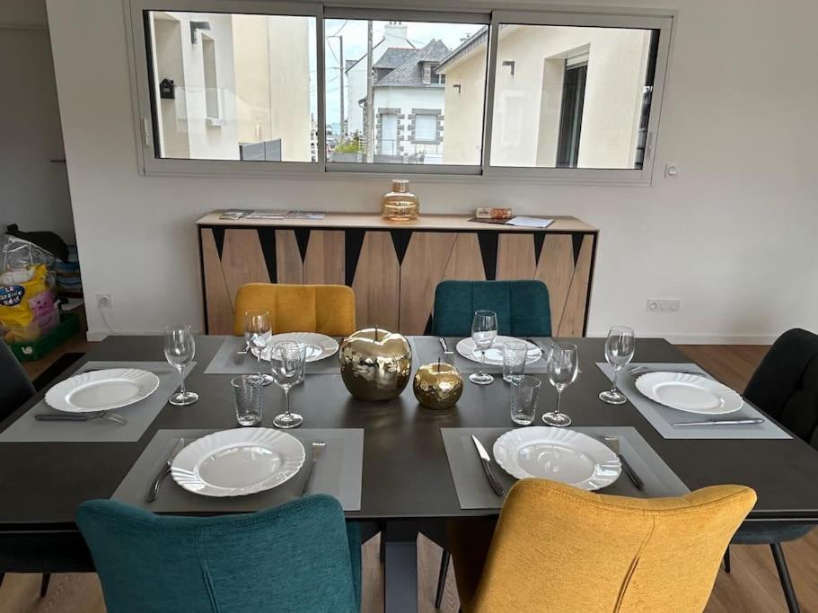 Grande Maison Neuve A 100 M De La Plage Pleneuf-Val-Andre Bagian luar foto
